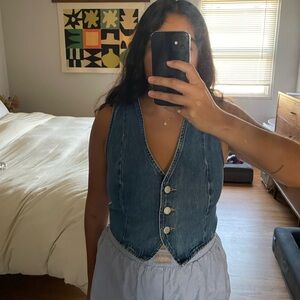 Zara denim vest